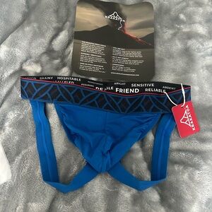 Krakatoa Blue Jockstrap. NWT